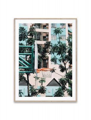 Cities of Basketball Poster Paper Collective SINGLE PIECES